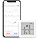 SwitchBot Termometro intelligente – Termo-igrometro, Avvisatore 
