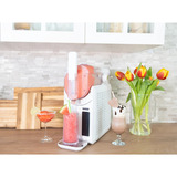 Unold Slush-Eismaschine Susi 48940 Gelatiera compressore 2 L 220 W Bianco bianco, Gelatiera compressore, 2 L, Bianco, 1,2 m, Plastica, Pulsanti