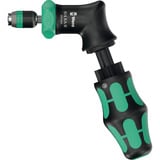 Wera Kraftform Kompakt Pistol RA-R 1, Set di bit Nero/Verde