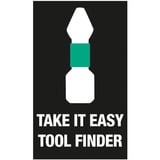 Wera Kraftform Kompakt Pistol RA-R 1, Set di bit Nero/Verde