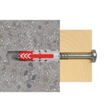 fischer Tassello DUOPOWER 6x30 S PH TX grigio chiaro/Rosso