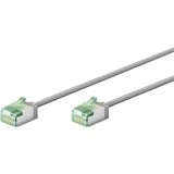 goobay Cavo patch ultraflessibile Cat.8.1 slim, U/FTP grigio