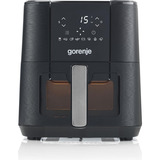 gorenje AF1350DWB Singolo 5,4 L Indipendente 1350 W Friggitrice ad aria calda Nero Nero, Friggitrice ad aria calda, 5,4 L, 80 °C, 200 °C, 60 min, Singolo