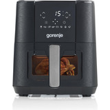 gorenje AF1350DWB Singolo 5,4 L Indipendente 1350 W Friggitrice ad aria calda Nero Nero, Friggitrice ad aria calda, 5,4 L, 80 °C, 200 °C, 60 min, Singolo