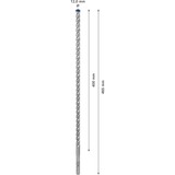 Bosch 2 608 900 113 punta per trapano Hammer drill bit 1 pz Martello perforatore, Hammer drill bit, 1,2 cm, 465 mm, Cemento, Pietra, 40 cm