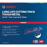 Bosch 2 608 900 365 lama per sega a gattuccio, sega a traforo e sega universale Lama per sega universale Carburo 1 pz Lama per sega universale, Ghisa, Acciaio, Carburo, Blu, 3 mm, 15 cm