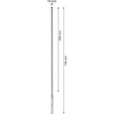 Bosch Expert Punta per martelli SDS Max-8X, Trapano Martello perforatore, Hammer drill bit, 1,4 cm, 740 mm, Cemento, Pietra, 60 cm
