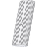 D-Link DSP-411 contenitore di unità di archiviazione Box esterno SSD Alluminio M.2, Disk enclosure bianco, Box esterno SSD, M.2, M.2, 40 Gbit/s, Collegamento del dispositivo USB, Alluminio