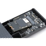 Digitus USB M.2 SSD, Disk enclosure alluminio