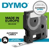 Dymo D1 etichette originali | 24 mm x 7 mm | stampa nera su bianco | etichette autoadesive per etichettatrice LabelManager | 1 Pezzo, Nastro di scrittura Nero su bianco, Poliestere, Belgio, -18 - 90 °C, DYMO, LabelManager, LabelWriter 450 DUO