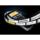 Dymo LabelManager 420P kit etichettatrice portatile ricaricabile a elevate prestazioni | tastiera ABC | con custodia e 4 nastri per etichette D1, Stampa etichette Nero/Argento, Nero, Grigio