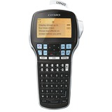 Dymo LabelManager 420P kit etichettatrice portatile ricaricabile a elevate prestazioni | tastiera ABC | con custodia e 4 nastri per etichette D1, Stampa etichette Nero/Argento, Nero, Grigio