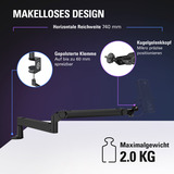 Elgato Wave Mic Arm (Low Profile), Supporto Nero