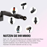 Elgato Wave Mic Arm (Low Profile), Supporto Nero