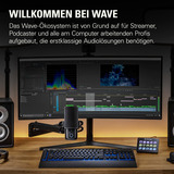 Elgato Wave Mic Arm (Low Profile), Supporto Nero