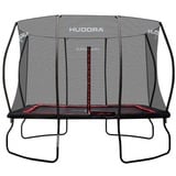 HUDORA 4Square Trampolino 215x305, Attrezzature per il fitness Nero/Rosso