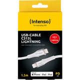 Intenso Cavo USB C315L bianco