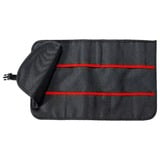 KNIPEX Borsa a rotolo per attrezzi Nero/Rosso