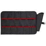 KNIPEX Borsa a rotolo per attrezzi Nero/Rosso