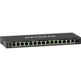 Netgear GS316EPP Gestito Gigabit Ethernet (10/100/1000) Supporto Power over Ethernet (PoE) Nero, Interruttore Nero, Gestito, Gigabit Ethernet (10/100/1000), Full duplex, Supporto Power over Ethernet (PoE)