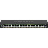 Netgear GS316EPP Gestito Gigabit Ethernet (10/100/1000) Supporto Power over Ethernet (PoE) Nero, Interruttore Nero, Gestito, Gigabit Ethernet (10/100/1000), Full duplex, Supporto Power over Ethernet (PoE)