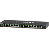 Netgear GS316EPP Gestito Gigabit Ethernet (10/100/1000) Supporto Power over Ethernet (PoE) Nero, Interruttore Nero, Gestito, Gigabit Ethernet (10/100/1000), Full duplex, Supporto Power over Ethernet (PoE)