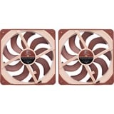 Noctua NF-A14x25 G2 PWM Sx2-PP, Ventola marrone/Beige