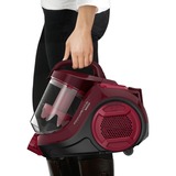 Rowenta Swift Power Cyclonic, Aspirapolvere rosso, 750 W, A cilindro, Secco, Senza sacchetto, 1,2 L, Filtro igienico