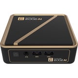 SAPPHIRE EDGE AI 340, Barebone Nero/Oro