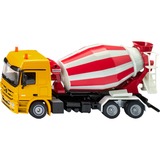 SIKU 3539 modellino in scala Autobetoniera Preassemblato 1:50, Veicolo modello rosso/Bianco, Autobetoniera, Preassemblato, 1:50, Metallo, Plastica, 3 anno/i, Nero, Blu, Giallo