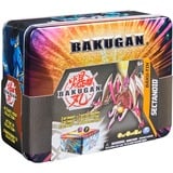 Spin Master Bakugan, Baku-Tin, Sectanoid, pregiata scatola di latta da collezione con Bakugan misterioso, carte collezionabili, giocattoli per bambini dai 6 anni in su, Gioco di abilità Bakugan , Baku-Tin, Sectanoid, pregiata scatola di latta da collezione con misterioso, carte collezionabili, giocattoli per bambini dai 6 anni in su, Trottola da lancio, 6 anno/i