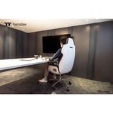 Thermaltake ARGENT E700 Sedia da gaming per PC Nero, Sedili di gioco Nero, Sedia da gaming per PC, 150 kg, 170 cm, 190 cm, Argento, Alluminio