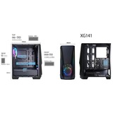 Xilence Xilent Blast, Chassis Tower Nero