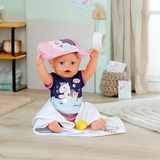ZAPF Creation BABY born Hooded Towel Set, Accessori della bambola BABY born Hooded Towel Set, Set da bagno per bambole, 3 anno/i