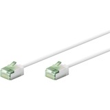 goobay Cavo patch ultraflessibile Cat.8.1 slim, U/FTP bianco