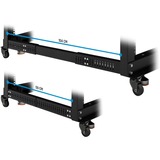 Alphacool Rack server a telaio aperto ES 19", Chassis server rack Nero