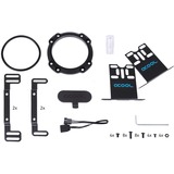 Alphacool Serbatoio di compensazione Core 100 Aurora D5/VPP Acetal/Acrilico, Serbatoio di espansione Nero