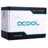 Alphacool Serbatoio di compensazione Core 100 Aurora D5/VPP Acetal/Acrilico, Serbatoio di espansione Nero