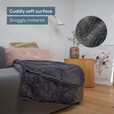 Beurer Coperta termica HD 65 Dark Grey, Coperte elettriche grigio scuro