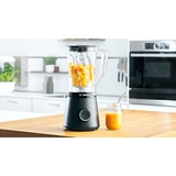 Bosch Serie 4 MMB6141B Frullatore VitaPower Serie | 4 1200 W Nero, Mixer stand Nero, Frullatore da tavolo, 1,5 L, Funzione PULSE, Tritaghiaccio, 1 m, 1200 W