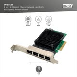 Digitus Ethernet 4 porte 2,5G, Scheda di rete 