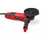 EINHELL Smerigliatrice angolare TE-AG 125/1010 rosso/Nero