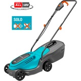 GARDENA Tosaerba a batteria PowerMax 30/18V P4A solo, 18Volt, Rasaerba Nero/Turchese