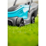 GARDENA Tosaerba a batteria PowerMax 30/18V P4A solo, 18Volt, Rasaerba Nero/Turchese