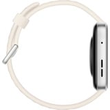 Huawei Watch Fit 4 (Seiya-B19F), Smartwatch argento, cassa in alluminio e cinturino bianco. Fino a 10 giorni di autonomia e compatibile con iOS e Android., 4,62 cm (1.82"), AMOLED, Touch screen, GPS (satellitare), 27 g