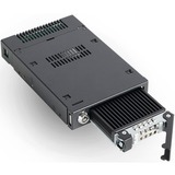 Icy Dock MB601TP-1B parte del case del computer Supporto Gabbia HDD, Laufwerkstrays Nero, Supporto, Gabbia HDD, Metallo, Nero, 70 mm, 146,9 mm