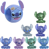 Just Play Figure da collezione Disney Stitch Squish-A-Stitch, Gioco figura 3 anno/i, Stitch, Multicolore, Plastica