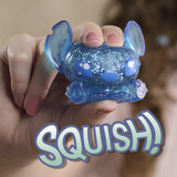 Just Play Figure da collezione Disney Stitch Squish-A-Stitch, Gioco figura 3 anno/i, Stitch, Multicolore, Plastica