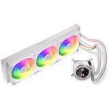 Krux HydroGlance 360 LCD White, Raffreddamento ad acqua bianco