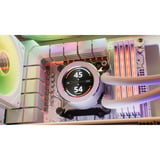 Krux HydroGlance 360 LCD White, Raffreddamento ad acqua bianco